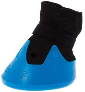 shires equestrian horse tubbease hoof sock blue large