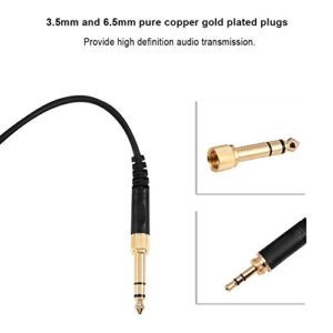 Richer-R Earphones Headphones Audio Spring Wire Coil Cable for Beyerdynamic DT 770/ 770Pro/ 990/ 990Pro