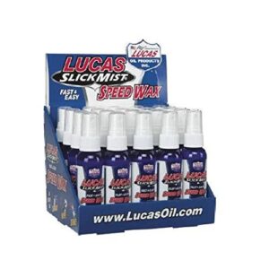lucas oil 10161 slick mist speed wax 2oz.