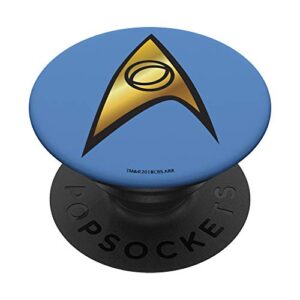 star trek science badge popsockets stand for smartphones and tablets popsockets popgrip: swappable grip for phones & tablets