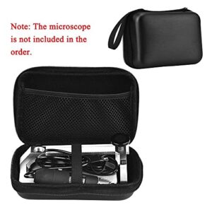 Jiusion Aluminium Alloy Universal Adjustable Professional Base Stand Holder Desktop Support Bracket with Portable Carrying Case for USB Digital Microscope Endoscope Magnifier Camera