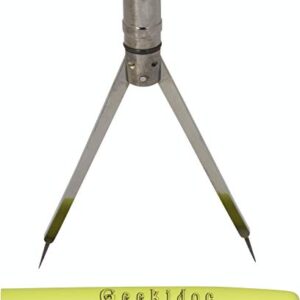 EKG Calipers - ECG Pen Style Caliper - Geekidoc Quality, high-Quality Metal, Designed to Last Entire Career (Yellow-Green)