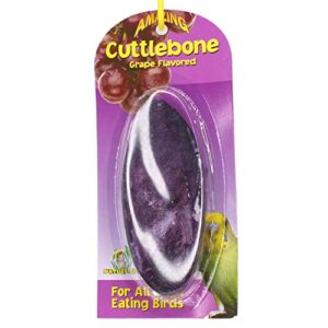 30005 grape flavor cuttlebone bonka bird toys calcium vitamin minerals parrot parrotlet quaker