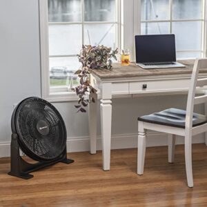 Comfort Zone CZ700T 20" 3-Speed High Velocity Fan with Adjustable Tilt and Sturdy Base, Black