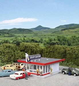 walthers cornerstone n scale vintage dairy queen kit