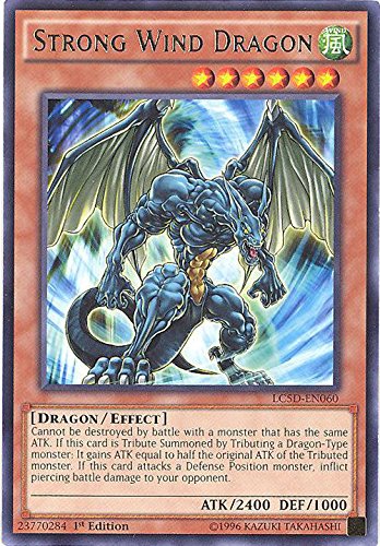 Yu-Gi-Oh Card - LC5D-EN060 - STRONG WIND DRAGON (rare) - NM/Mint ^G#fbhre-h4 8rdsf-tg1378600