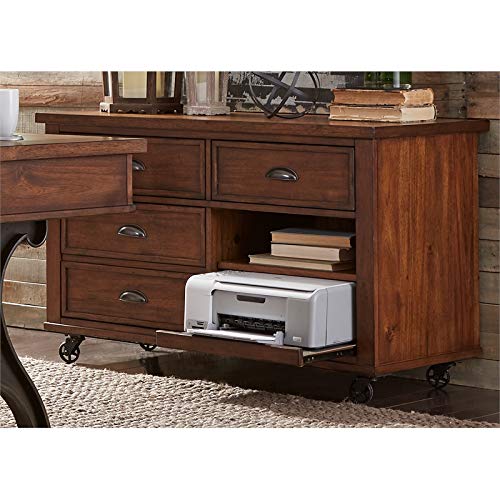 Liberty Furniture Industries Arlington House Credenza, W48 x D22 x H31, Medium Brown