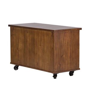 Liberty Furniture Industries Arlington House Credenza, W48 x D22 x H31, Medium Brown