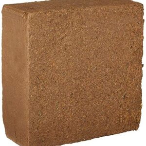 Mother Earth Coco Bale, 100% Natural Coco Coir Fiber for Soilless Gardening, 5 kg.