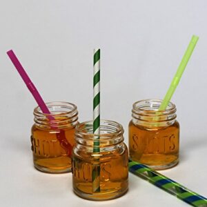 Mason Jar 2 Ounce Shot Glasses Set of 24 With Leak-Proof Lids - Great For Shots, Drinks, Favors, Candles And Crafts