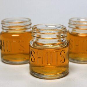 Mason Jar 2 Ounce Shot Glasses Set of 24 With Leak-Proof Lids - Great For Shots, Drinks, Favors, Candles And Crafts