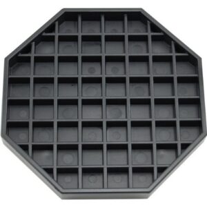 great credentials© coffee countertop octagon drip tray - 6" black