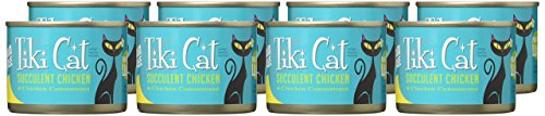 Tiki Cat Luau Grain-Free, Low-Carbohydrate Wet Food with Poultry or Fish in Consomme for Adult Cats & Kittens, 6oz, 8pk, Chicken