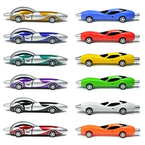 littfun cool pens fun pens for kids novelty pens cute pens interesting racing car pens for boys(set of 12)