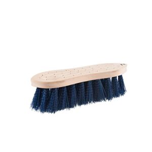 horze wood back hard brush - 2in - peacoat dark blue - one size