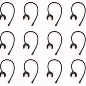 12 Pcs Black EarHook for Samsung HM1100 HM3500 HM1000 HM3700 HM1700 HM3600