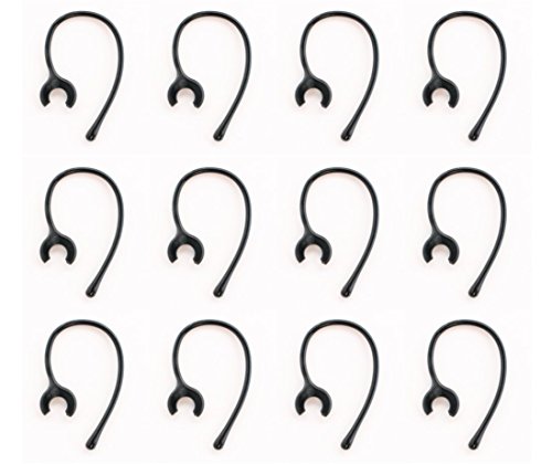 12 Pcs Black EarHook for Samsung HM1100 HM3500 HM1000 HM3700 HM1700 HM3600