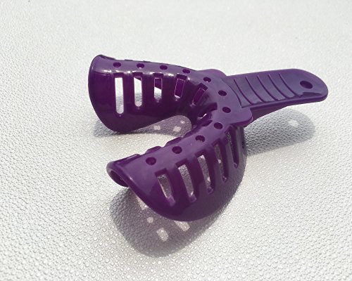 12pcs Dental Impression Tray Plastic New 6 Sizes Autoclavable for Adult/Children