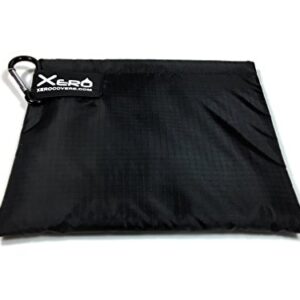 XeroCover Snack Sleeve: Insulated Sleeve Lunch Bag, Made in America (Black, Small)