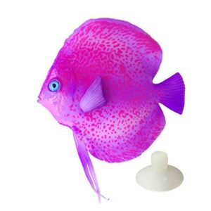 saim lifelike plastic artificial moving floating fish ornament decorations for aquarium fish tank