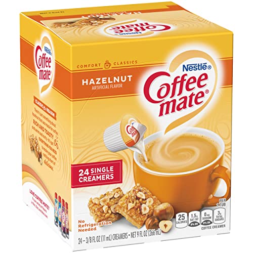 COFFEE MATE Hazelnut Liquid Coffee Creamer 24 ct Box