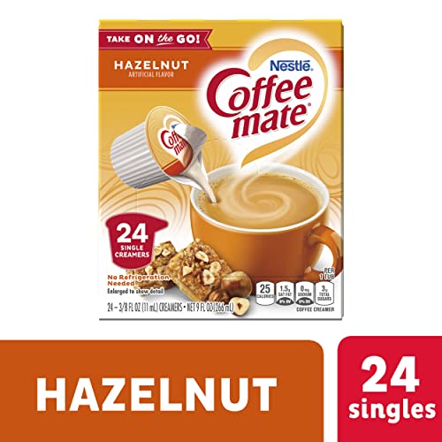 COFFEE MATE Hazelnut Liquid Coffee Creamer 24 ct Box