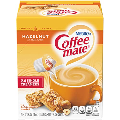 COFFEE MATE Hazelnut Liquid Coffee Creamer 24 ct Box