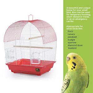 Prevue Pet Products South Beach Dome Top Bird Cage, Coral (SP50100)
