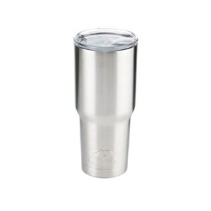 mossy oak double walled stainless steel tumbler , 30-ounces, silver