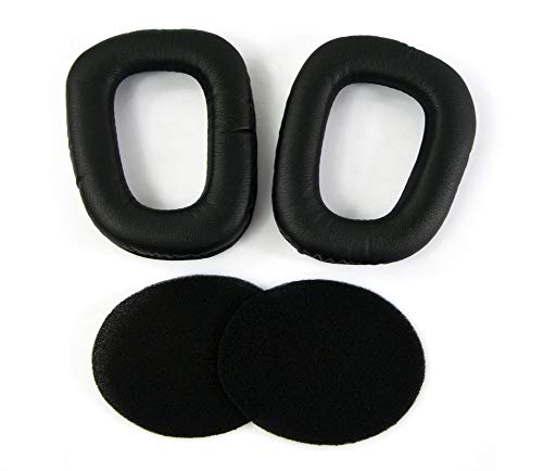 G930 Replacement Pads G935 Earpads Ear Pads Compatible with G930 G935 G35 G430 Wireless Gaming Headset (Black)