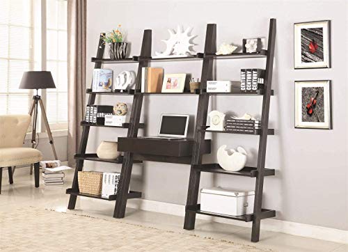 Coaster Furniture Ladder Desk Cappuccino 801373