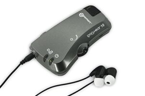 geemarc lh10 amplified hearing assistant - 30db wearable personal audio amplifier