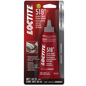 Loctite 518 Gasket Maker Flange Sealant, 50 Milliliter Tube (2096059)