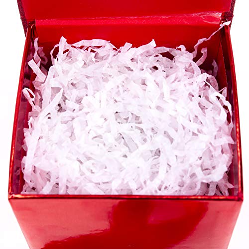Hallmark Signature Small Valentine's Day Gift Box with Fill (Red Glitter)