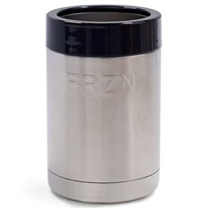 frzn double walled vacuum insulated can cooler, 12 oz, stainless steel