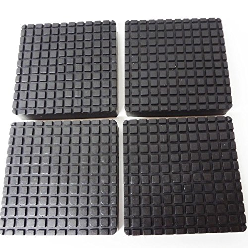 Rubber lift pad set Bendpak 2 post square slip on style 5715365x