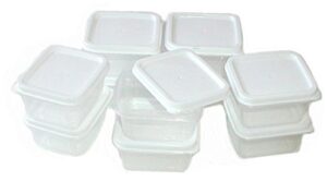 sure fresh mini storage containers, 10-ct. packs - square (2-packs)