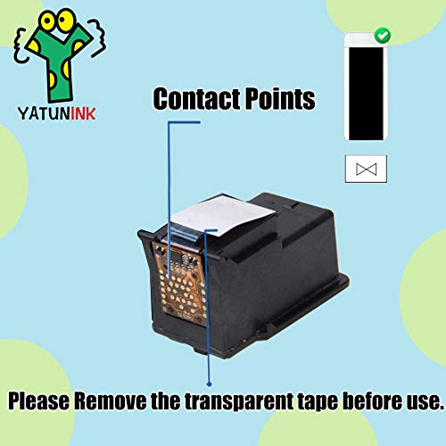 YATUNINK Remanufactured Ink Cartridge Replacement for Canon PG-245XL Black PG-245 245XL PG-243 Black Ink Cartridge for Canon Pixma MG2920 MG2922 MG2924 MG2420 MG2522 MX490 MX492 Printer (2 Black)