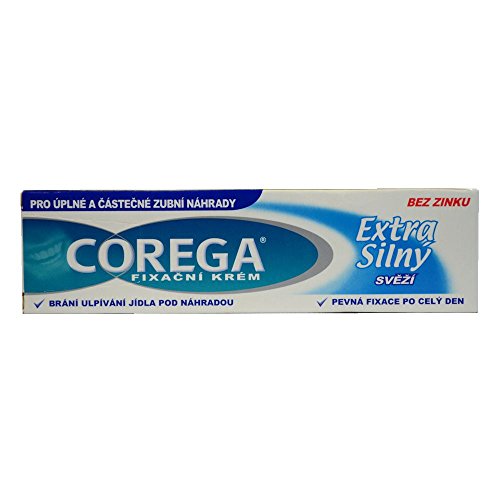 Corega Denture Adhesive Cream Original Extra Strong 40 g