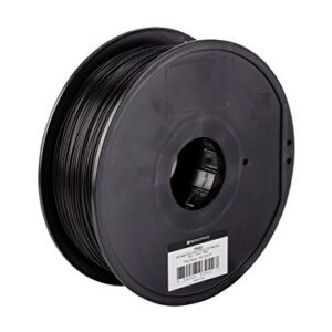 Monoprice PLA Plus+ Premium 3D Filament - Black - 1kg Spool, 1.75mm Thick | Biodegradable | Same Strength As Standard ABS | For All PLA Compatible Printers (115833)