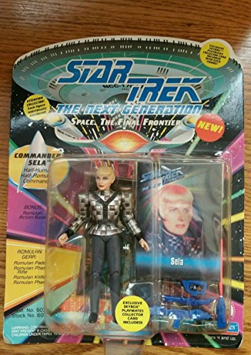 Star Trek Next Generation Commander Sela 4in Figure .HN#GG_634T6344 G134548TY70266