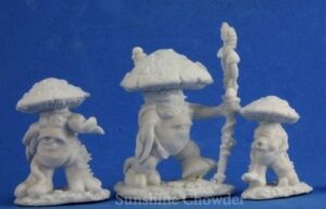 mushrooms (3) 77345 - dark heaven bones - reaper miniatures?d&d wargames monster ^g#fbhre-h4 8rdsf-tg1306844