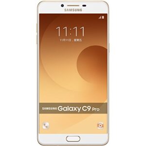 samsung galaxy c9 pro c9000 64gb gold, dual sim, 6", gsm unlocked international model, no warranty