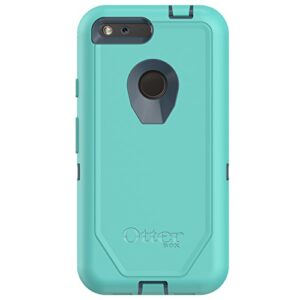 otterbox defender series case for google pixel xl (5.5" version only) - retail packaging - borealis (temptest blue/aqua mint)