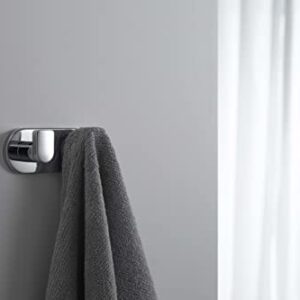 KOHLER K-73146-CP Composed Double Robe Hook, Polished Chrome