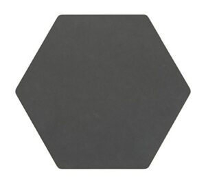 epicurean hexagon display/serving board, 9-inch by 8-inch, slate