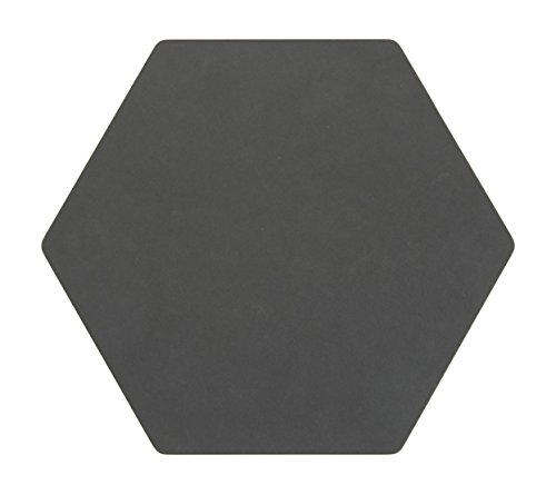 Epicurean Hexagon Display/Serving Board, 9-Inch by 8-Inch, Slate