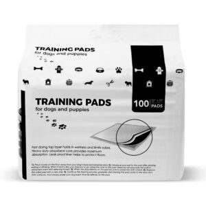 BV Pet Potty Training Pads for Dogs Puppy Pads, Pee Pads, Quick Absorb, 22" x 22" Training Pad, 100 Count Dog Pee Pads, Doggie Pads, Disposable Puppy Pee Pads