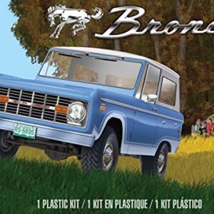 Revell 85-4320 Ford Bronco Truck Kit 1:25 Scale 122-Piece Skill Level 5 Plastic Model Building Kit, Blue