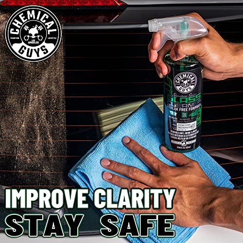 Chemical Guys CLD_202_16 Signature Series Glass Cleaner (16 oz) and Chemical Guys SPI_663_16 InnerClean Interior Quick Detailer and Protectant (16 oz) Bundle